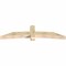 Ekena Millwork Bellingham Rough Sawn Timber Gable Bracket, Douglas Fir, 84"W x 21"H x 6"D x 6"F, 6/12 Pitch GBW084X21X0606BEL00RDF - alternate 5
